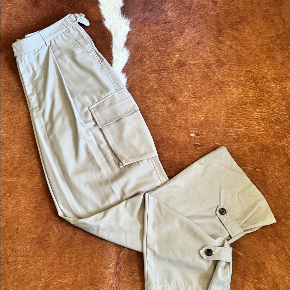 FOUND | Men's Beige Cargo Pants